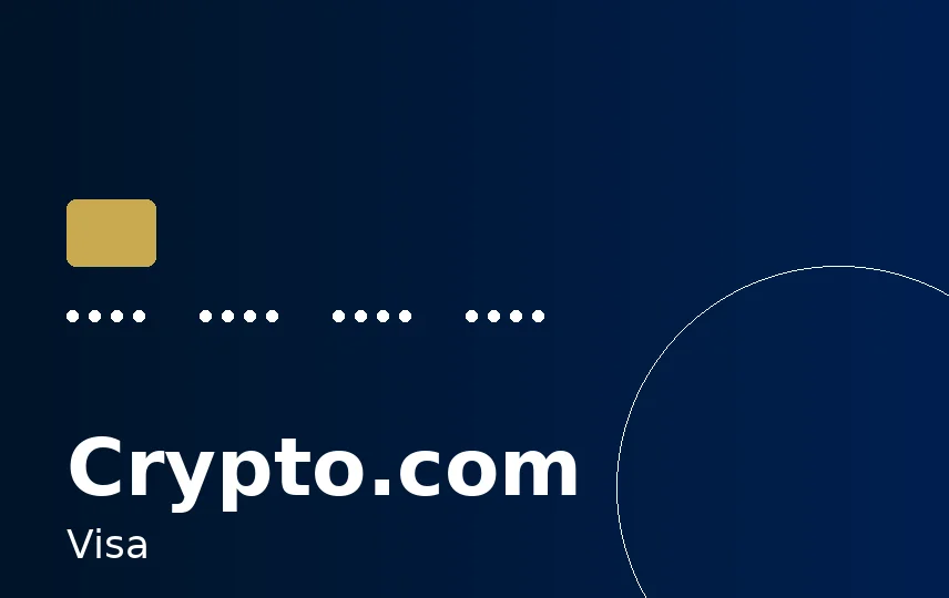Crypto.com Card — Visa crypto prepaid card