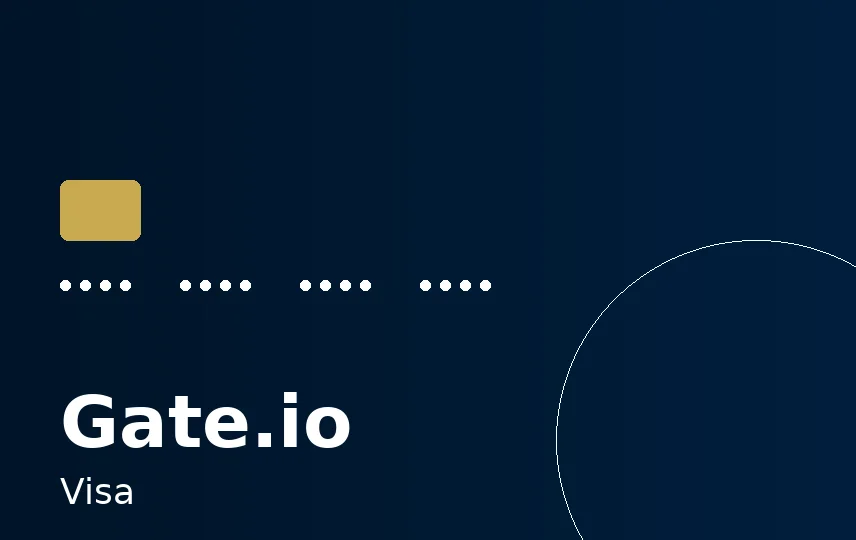 Gate Card — Visa / Mastercard crypto prepaid card