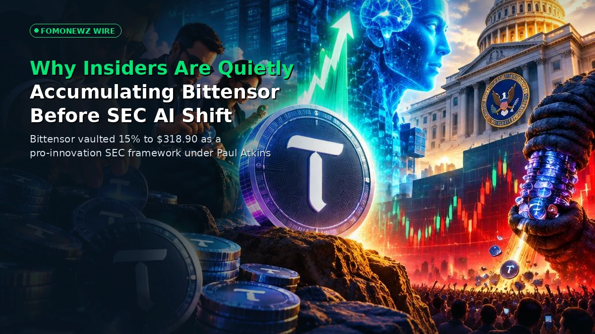 Why Insiders Are Quietly Accumulating Bittensor Before SEC AI Shift Triggers Massive Squeeze