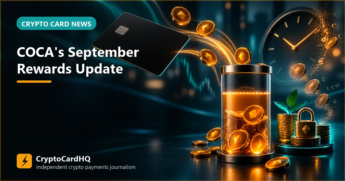 COCA's September Rewards Update: Shared Caps, Expiring Rewards and the Catch