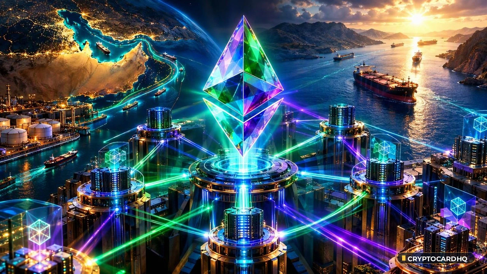Hormuz Bypass Sparks 16.5M BPD Gulf Crude Rebound, Diminishing Chokepoint Risk — CryptoCardHQ editorial cover