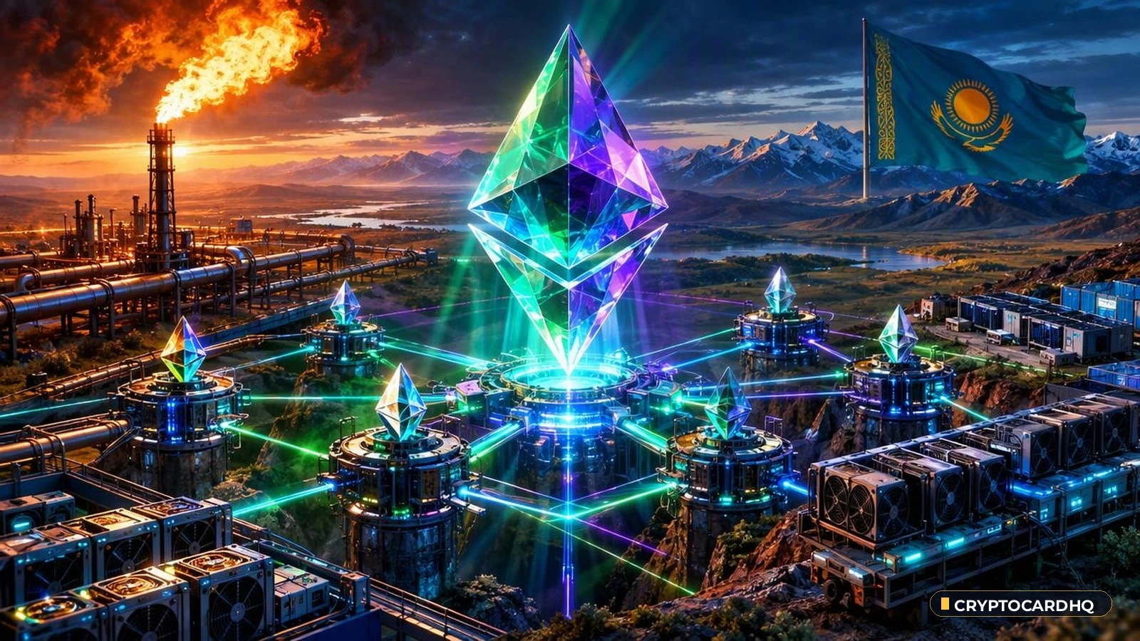 Kazakhstan Flared Gas Push: Why Bitcoin Miners Are Exiting Centralized Grids