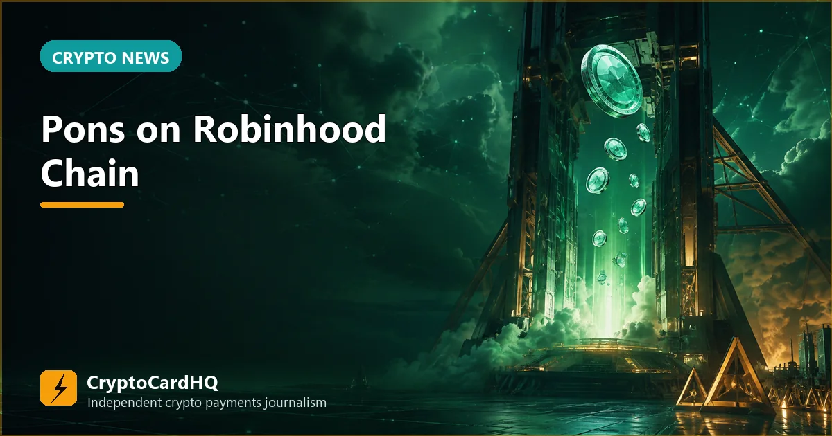 Pons on Robinhood Chain: How the Launchpad Works—and Where the Risk Hides