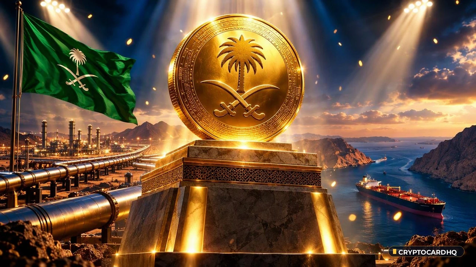 Saudi Arabia Restores 3.5M Bpd Pipeline to Bypass Hormuz Supply Shock — CryptoCardHQ editorial cover