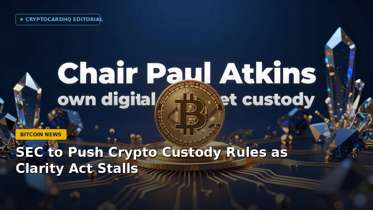 SEC to Push Crypto Custody Rules as Clarity Act Stalls