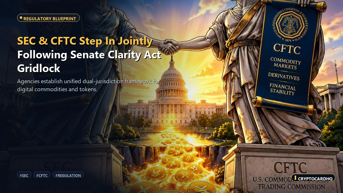 Senate Kills Clarity Act, but SEC and CFTC Step In Jointly
