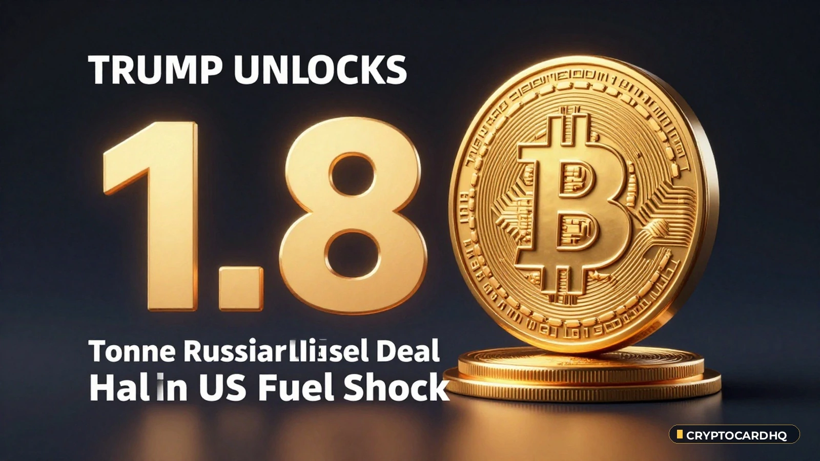 Trump Unlocks 1.8M Tonne Russian Diesel Deal to Halt US Fuel Shock — CryptoCardHQ editorial cover