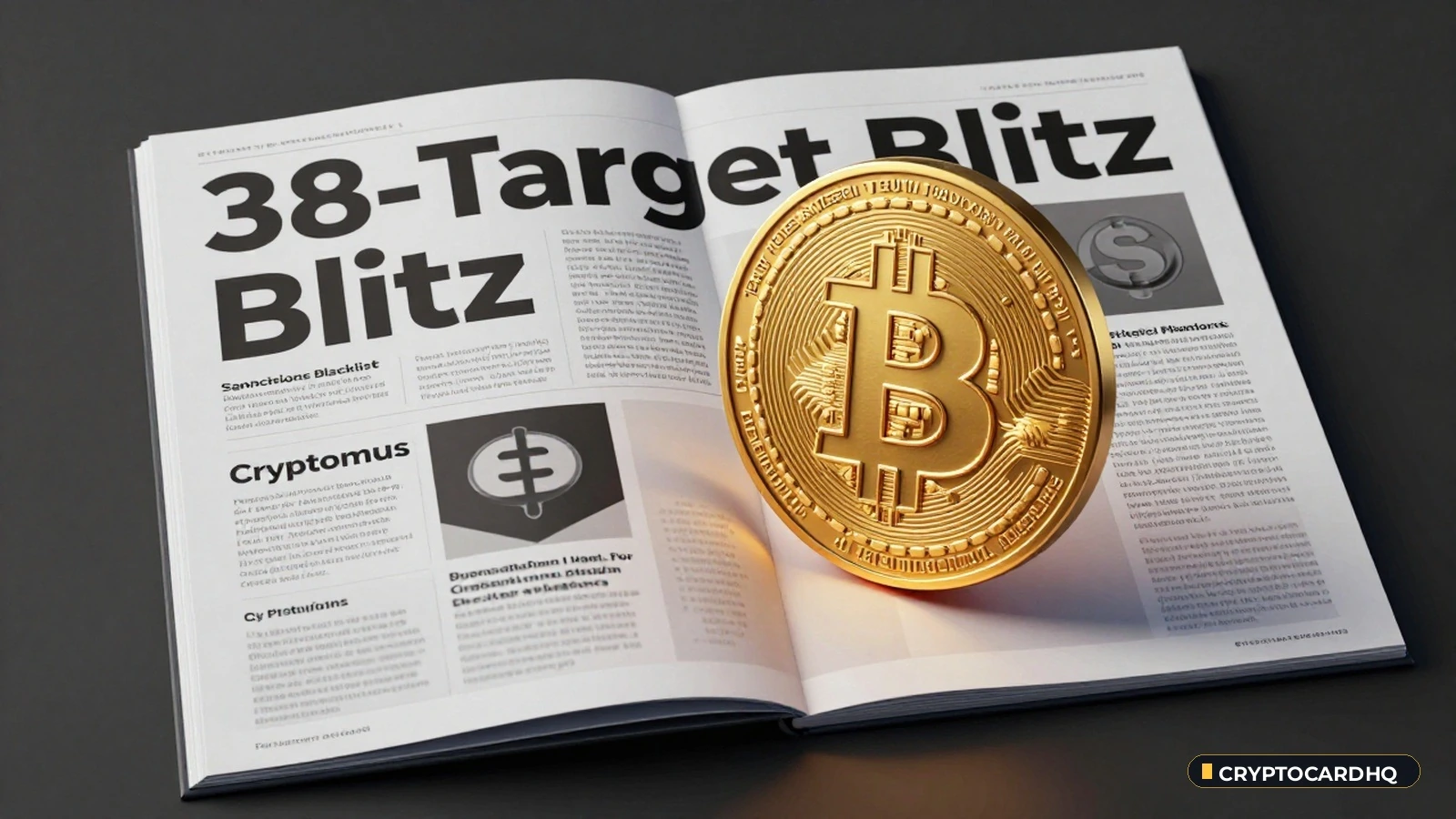 UK Sanctions Blacklist Cryptomus and 2 Crypto Platforms in 38-Target Blitz