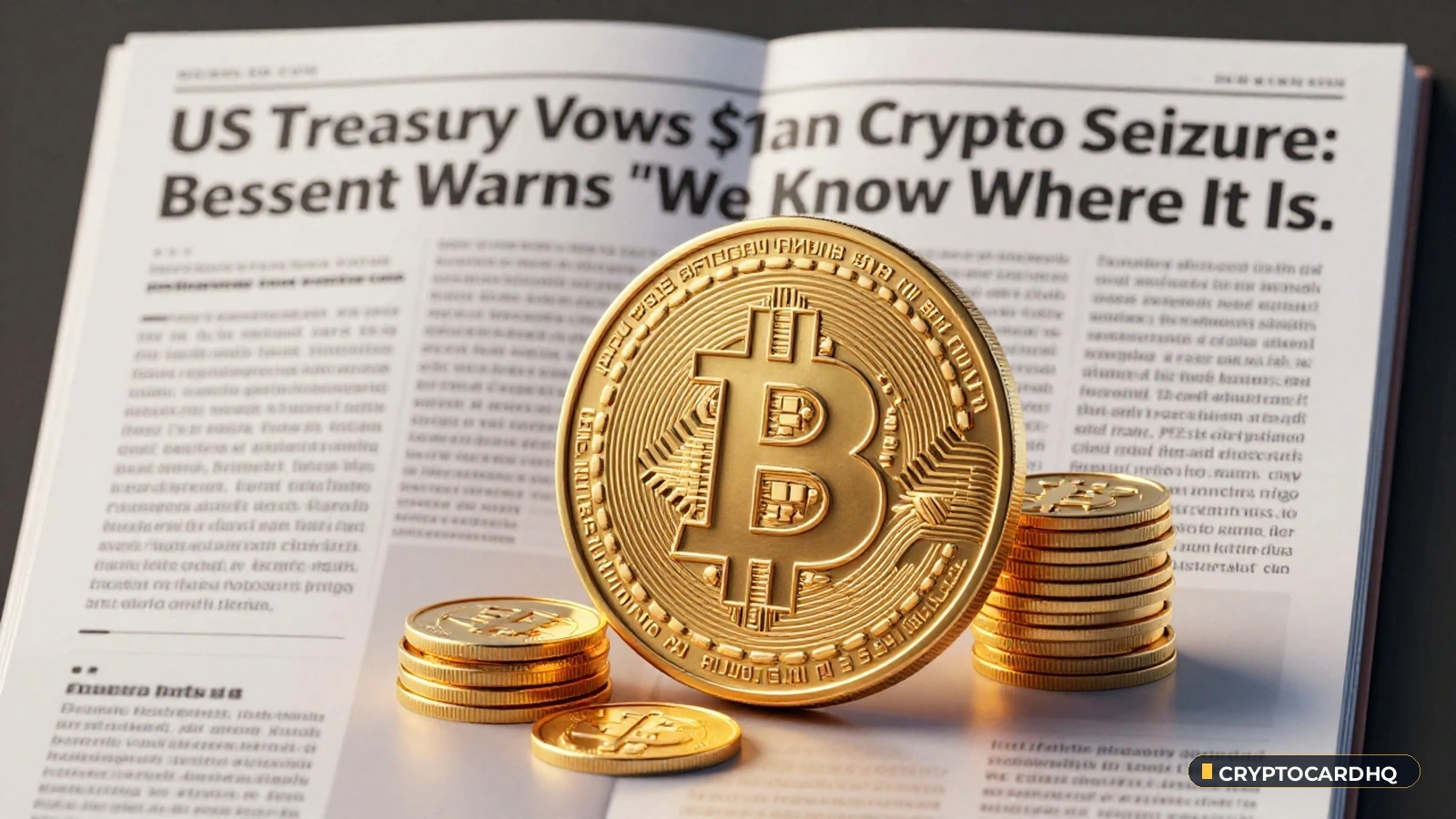US Treasury Vows $1B Iran Crypto Seizure: Bessent Warns 'We Know Where It Is'