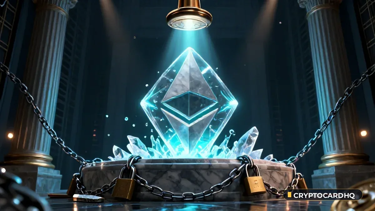 VanEck Abandons Lido Staked ETH ETF: SEC Staking Wall Halts Wall Street Yield — CryptoCardHQ editorial cover
