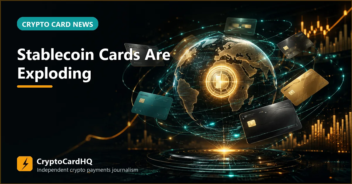 Visa Says Stablecoin Cards Are Exploding: 160 Programs and a 200% Volume Jump, Explained