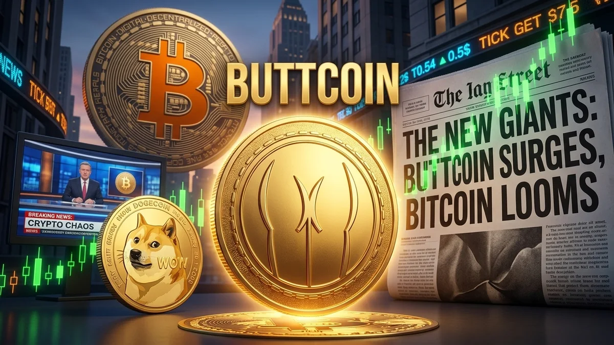 Why Buttcoin ($BUTTCOIN) Could Be Bigger Than Dogecoin — CryptoCardHQ editorial cover