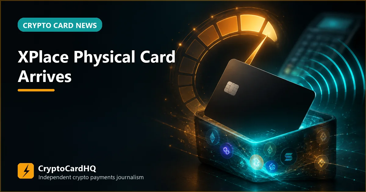 XPlace Physical Card Arrives—Then Cashback Changes: The September Breakdown