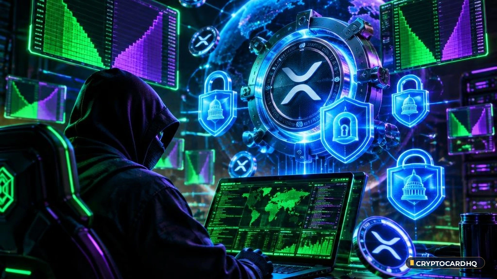 XRP Hack Unpacked: How Six Waves Drained $20M Across 6,678 Wallets — CryptoCardHQ editorial cover