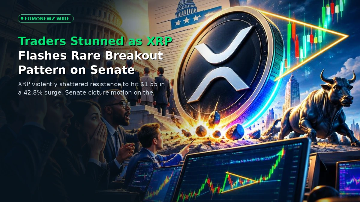 Traders Stunned as XRP Flashes Rare Breakout Pattern on Senate Clarity Act
